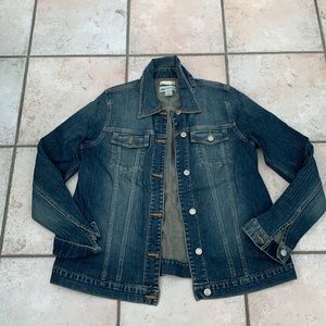 Maternity jean jacket